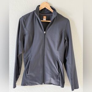 Women's Lucy Tech Grey Full Zip Jacket - Small